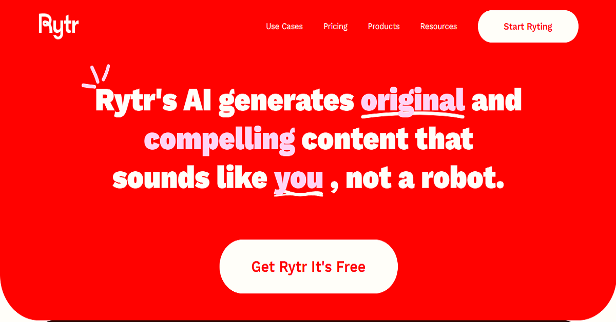 Rytr: The Ultimate AI Assistant for Effortless Content Writing